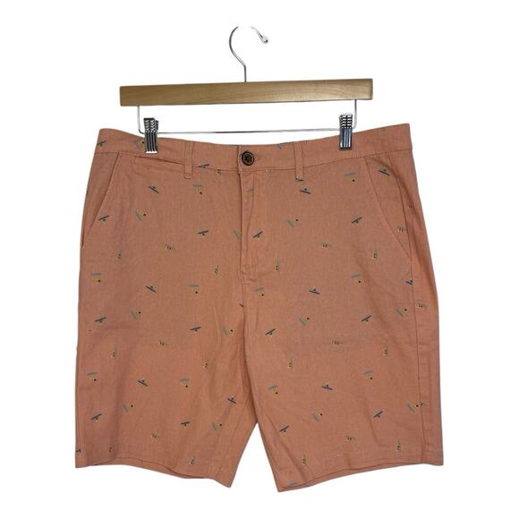 NWT Jachs New York Bleecker Shorts Surf Board Chinos Mens Size 33 Summer (Flaw) - Picture 1 of 9